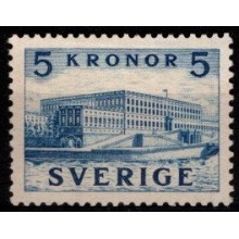 1941 - SVERIGE - AFA 291 - Frimærke - Stockholm slot - Postfrisk